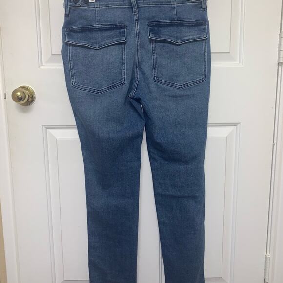 MADEWELL Women’s Midrise Stovepipe Jeans Shealy Wash. Raw Hem Edition.  Size 30 - Picture 13 of 16